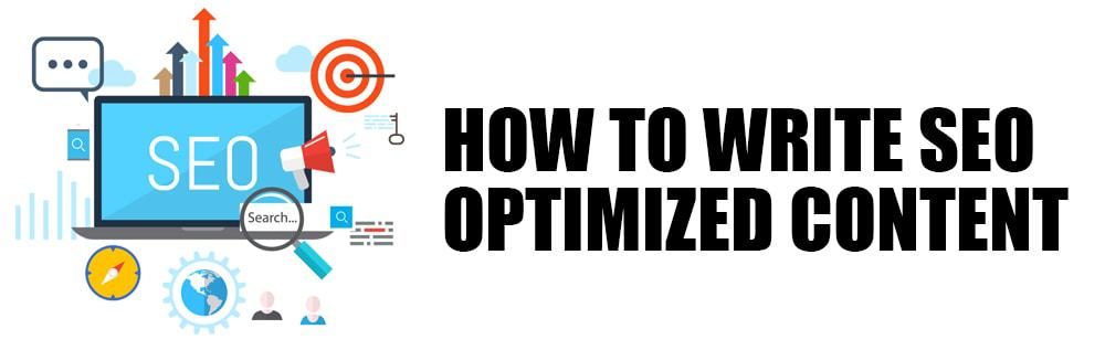 How To Write SEO Optimized Content